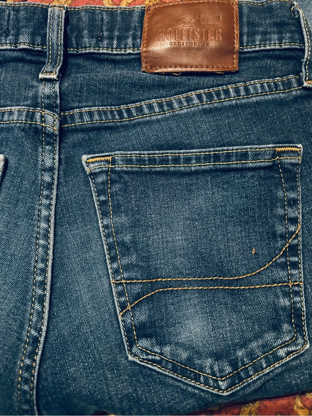 Hollister Dark Indigo Skinny Jeans